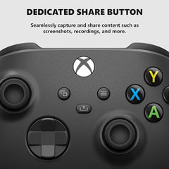 Conquer Every Challenge: Xbox Wireless Controller Carbon Black (New)