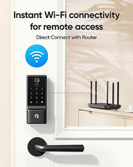 eufy Security Smart Lock C220: Fingerprint Convenience, Wi-Fi Security