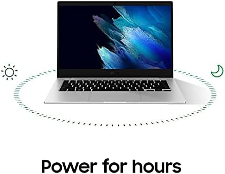 Samsung Galaxy Book Go Laptop Computer 18-Hour Battery WiFi 5, Silver, 128GB - Smart Tech Shopping