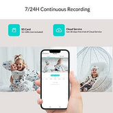 Netvue Indoor Camera 1080P FHD 2.4GHz WiFi for Pet/Baby - Smart Tech Shopping