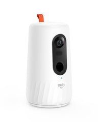 eufy Security Pet Camera for Dogs and Cats, On-Device AI Tracking and Pet Monitoring, 360° View, 1080p, with Treat Dispenser, Local Storage, 2-Way Audio, Phone App, No Monthly Fee, Motion Only Alert