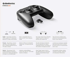SteelSeries Stratus Duo: Wireless Controller (Android, PC, VR) - Fortnite Mobile Compatible!