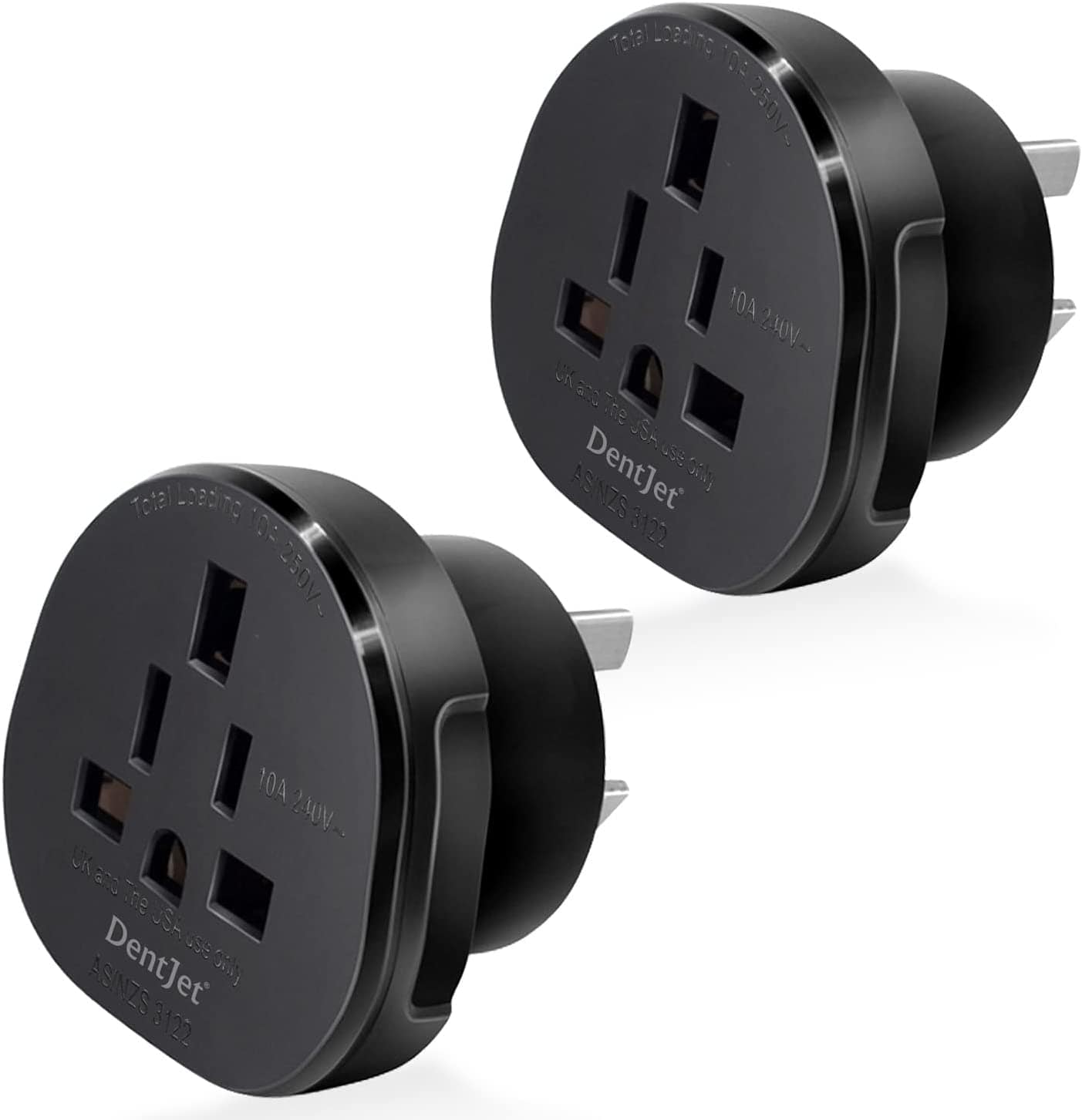 Travel Adapter for Australia/New Zealand with Safety Shutter and Insulated Pins - Smart Tech Shopping