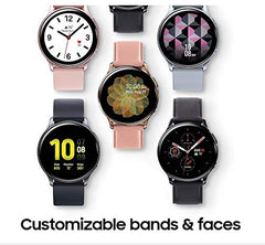 SAMSUNG Galaxy Watch Active 2 (44mm, LTE) - Aqua Black, Advanced Health Monitoring