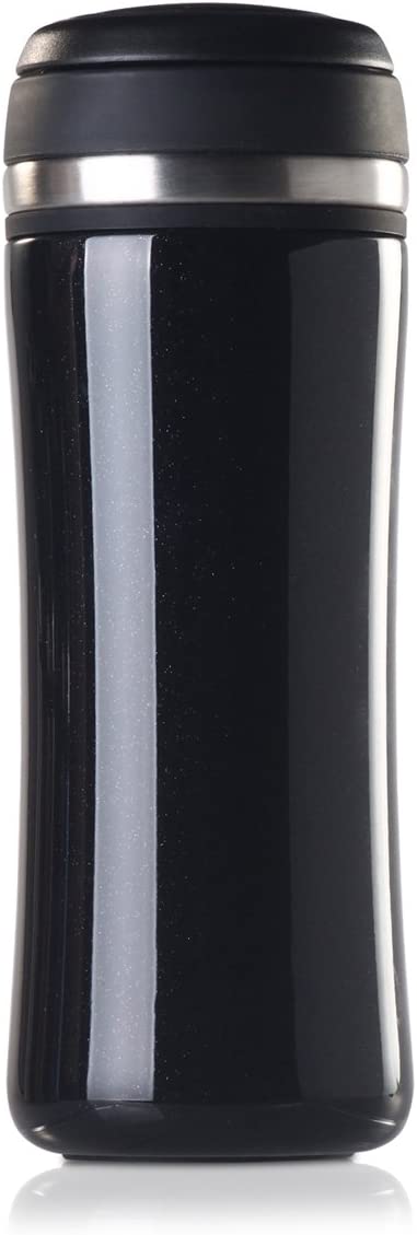 Timolino Tea2Go Vacuum Mug, 12 oz, Bordeaux Red