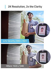 eufy 2K Wi-Fi Doorbell: Sharp Video, Local Storage, No Fees