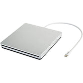 VikTck USB-C Superdrive External DVD/CD Reader and Burner, Latitude with USB-C Port Plug and Play(Silver)
