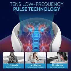 Portable Electric Neck Massager with heat for Pain Relief
