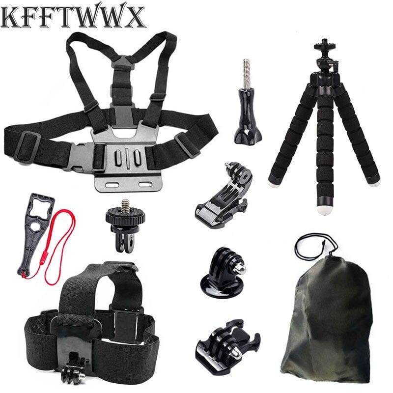 KFFTWWX Accessories Kit for, Gopro Hero, Black Max, Go Pro Session - Smart Tech Shopping