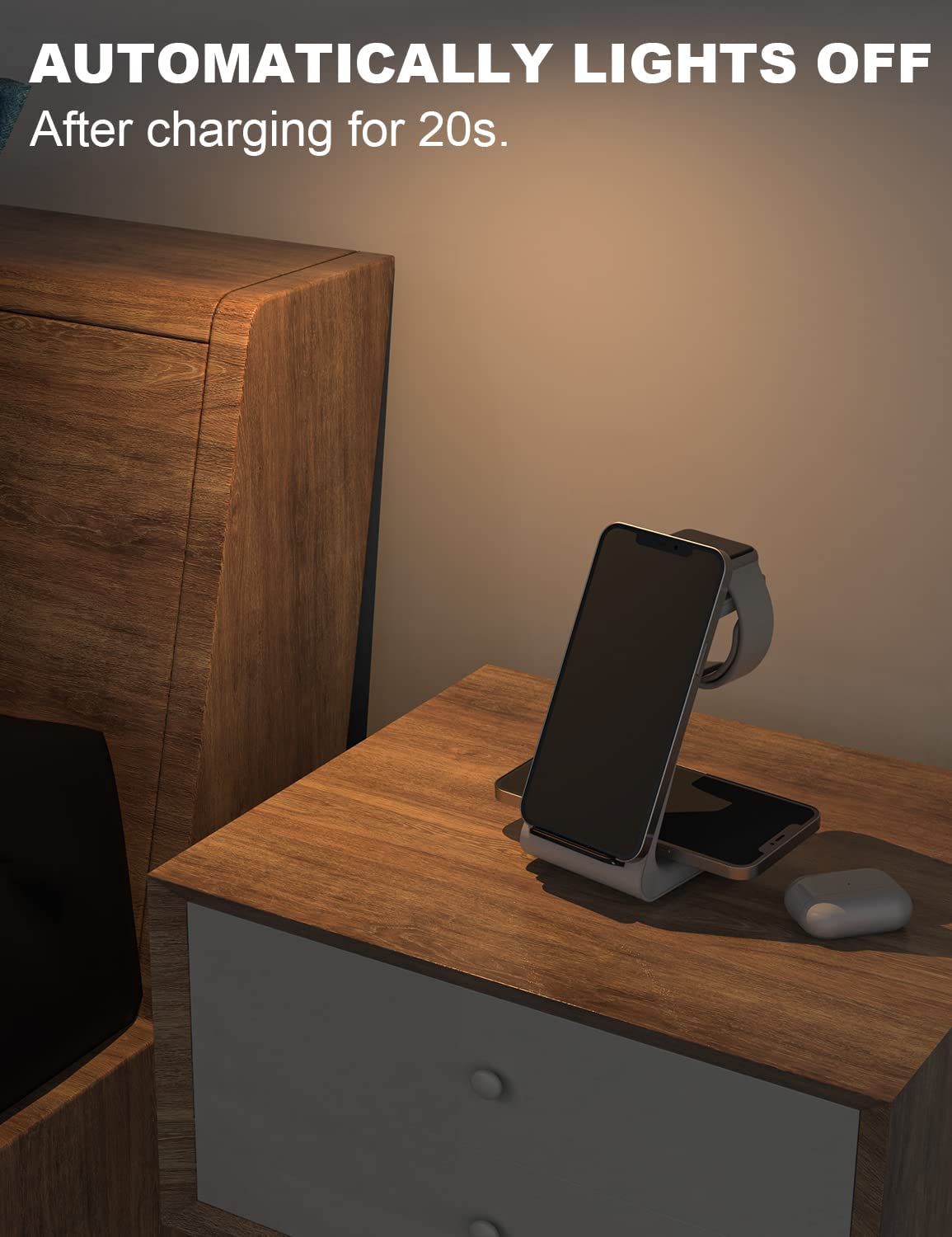 Wireless Charging Station for Apple Products, 3 in 1 Wireless Charging Station - Smart Tech Shopping