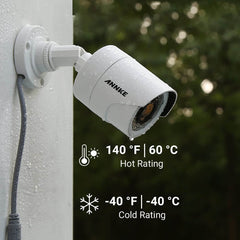 ANNKE 5MP Lite Wired Security Camera System with 1TB Hard Drive, H.265+ 8CH Surveillance DVR and 8 x 1080p HD Weatherproof CCTV Camera, 100 ft Night Vision, Easy Remote Access – E200