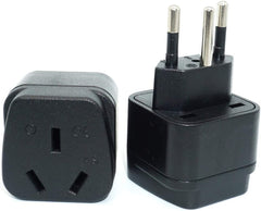 Travel Adapter for Australia/New Zealand with Safety Shutter and Insulated Pins - Smart Tech Shopping