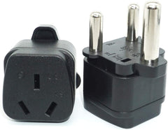 Travel Adapter for Australia/New Zealand with Safety Shutter and Insulated Pins - Smart Tech Shopping