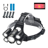 KJLAND 12000 Lumen USB Rechargeable Headlamp - Waterproof with Zoom, 4 Modes - for Outdoor Activities - Smart Tech Shopping