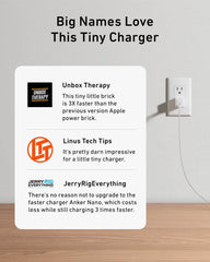 Anker USB C Charger 20W 511 Charger Durable Compact Fast Charger with 6ft USB-C to Lightning Cable - Smart Tech Shopping