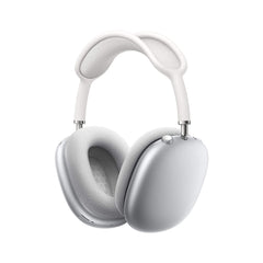 P9 Plus Compatible Air-pods On-Ear Headphone Max Bluetooth Headset with Mic (Silver, On The Ear) - Smart Tech Shopping