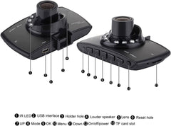 Car Camcorder, KOVOSCJ Dash Camera for Cars, Full HD 1080P Dashcam, Video Registrars 120 Degree Car DVR Camera - Smart Tech Shopping