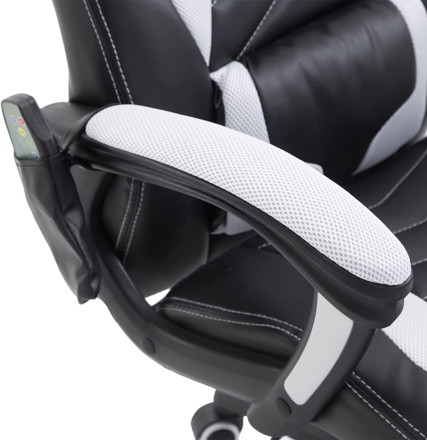 Best Gaming Chair with Heat and Massage - HOMCOM 6 Vibrating Point Massage Computer Gaming Chair with 5 Modes - Smart Tech Shopping