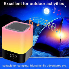 Night Light Bluetooth Speaker Alarm Clock - Smart Tech Shopping