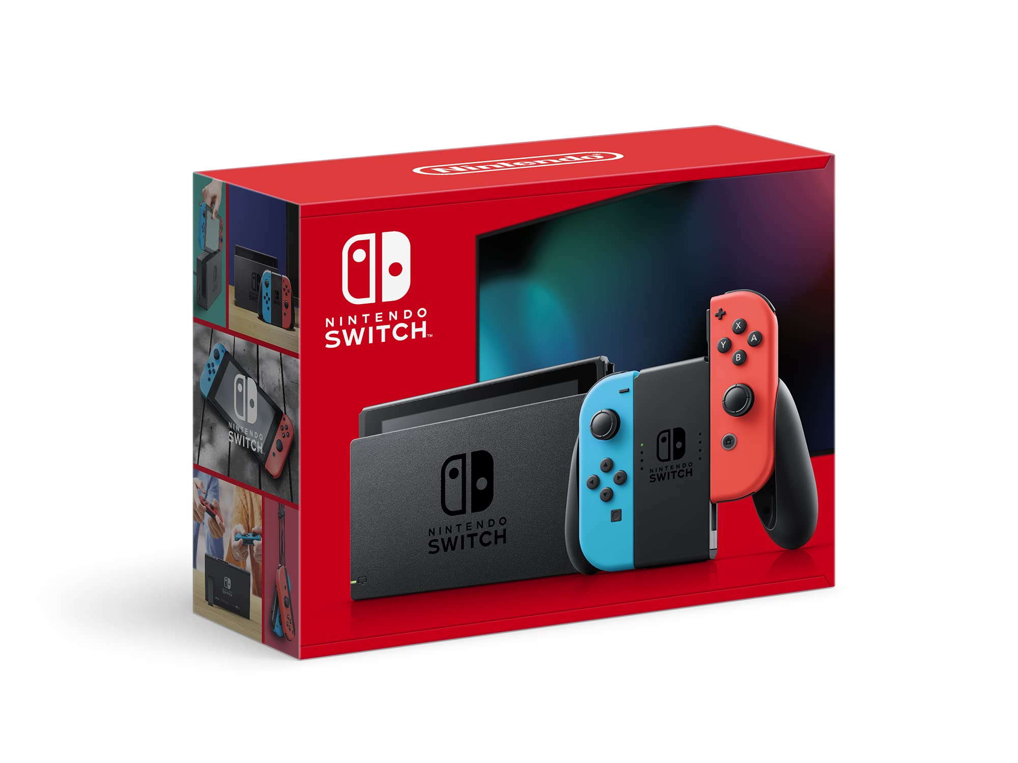 Nintendo Switch™ with Neon Blue and Neon Red Joy‑Con™ Console Neon - Smart Tech Shopping