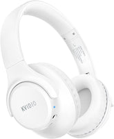 KVIDIO 55Hr Bluetooth Over-Ear Headphones w/Mic, Hi-Fi Sound, Deep Bass, Foldable - Smart Tech Shopping