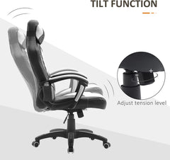 Best Gaming Chair with Heat and Massage - HOMCOM 6 Vibrating Point Massage Computer Gaming Chair with 5 Modes - Smart Tech Shopping