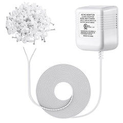 24 Volt Transformer, C Wire Power Adapter Compatible with Wyze Video Doorbell, 24VAC 500mA Transformer UL Certified with 16.4 Feet Cable Supply Power with Wyze HD Chime - Smart Tech Shopping