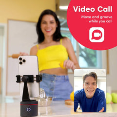 Pivo Pod Lite Classic Auto Motion Sensor Tracking Smartphone Pod & Holder for Handsfree 360° Rotation Video Recording Camera Cellphone Stand with Remote Control Pod w/ Remote Control - Smart