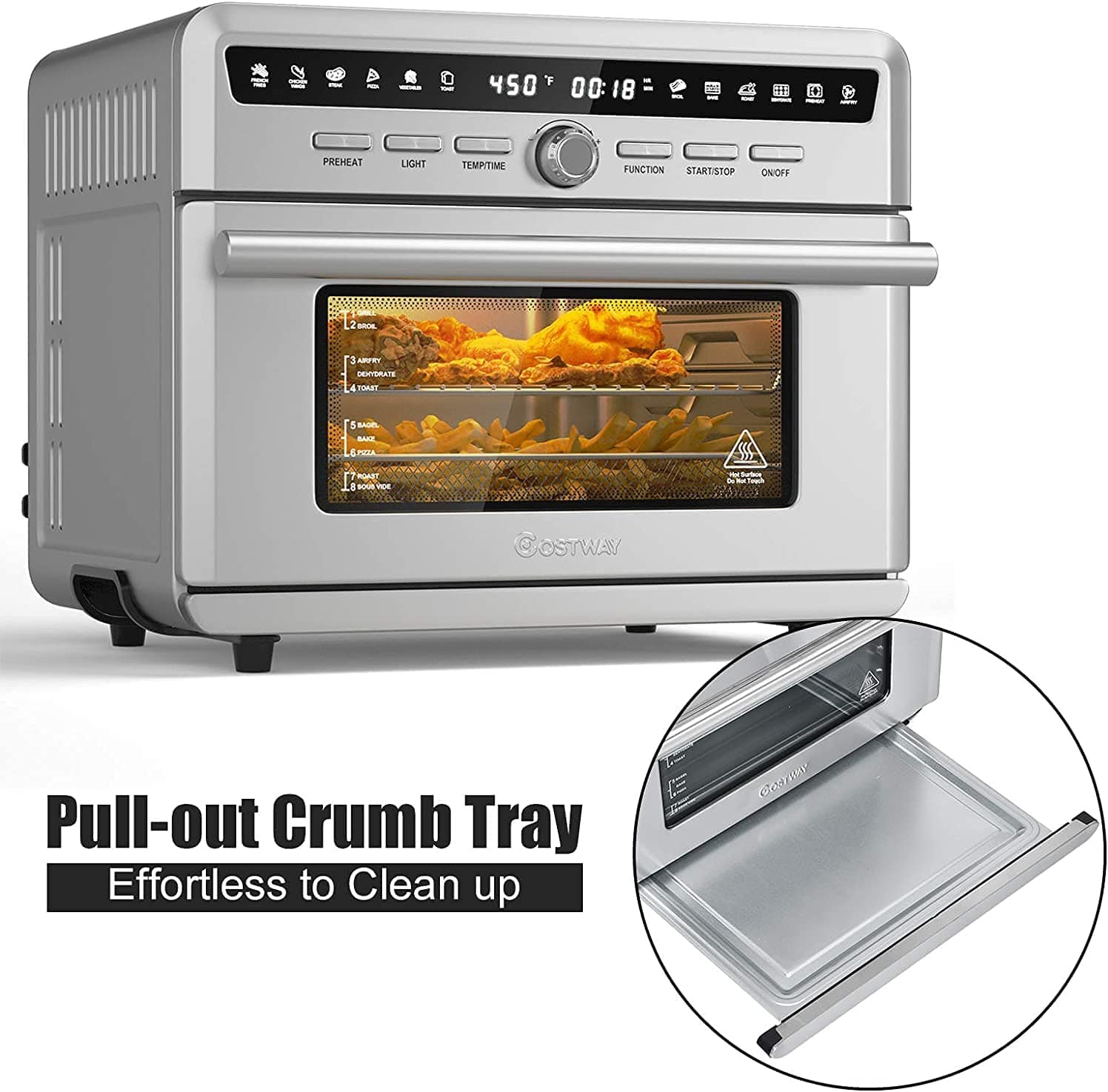 MAT EXPERT Air Fryer Oven 26.4 - Smart Tech Shopping