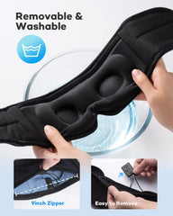 Sleep Headphones, Wireless Bluetooth Music Eye Mask, Ezona 3D Light - Smart Tech Shopping