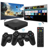 Wireless Retro Game Console with 30K+ Games and 2 Controllers for 4K TV - Smart Tech Shopping