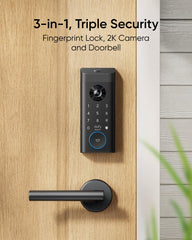 eufy Security Video Smart Lock E330: 3-in-1 Security & Keyless Convenience