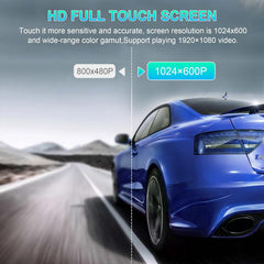 7" HD Double Din Car Stereo,Portable Wireless Dash Mount Apple CarPlay&Android Auto,Touchscreen Display