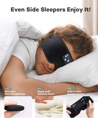 Sleep Headphones, Wireless Bluetooth Music Eye Mask, Ezona 3D Light - Smart Tech Shopping