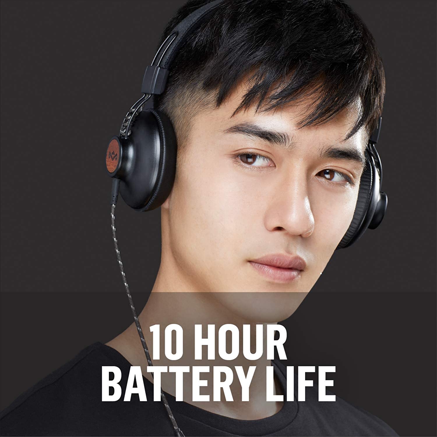 House of Marley Positive Vibration 2: Over-Ear Wired Headphones with Microphone - Smart Tech Shopping