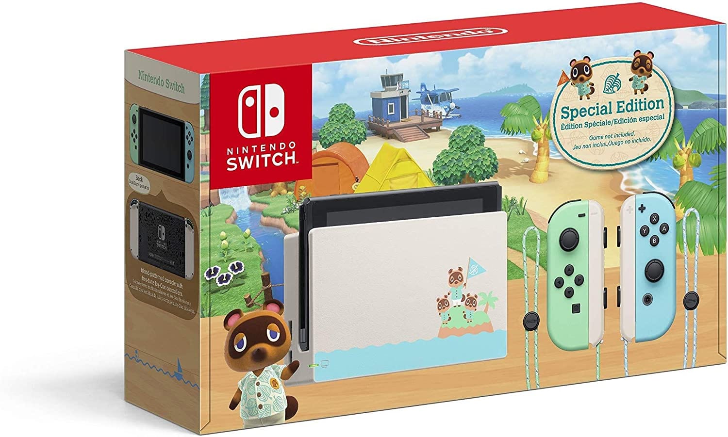 Nintendo Switch™ with Neon Blue and Neon Red Joy‑Con™ Console Neon - Smart Tech Shopping