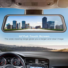 10'' Mirror best rearview mirror dash camera - Smart Tech Shopping