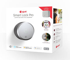 August Smart Lock Pro + Connect Hub - Wi-Fi Smart Lock for Keyless Entry - Works with Alexa, Google Assistant, and more – Silver - Smart Tech Shopping