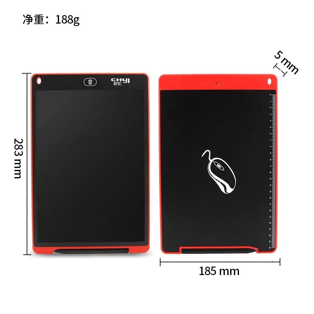 Best Digital Writing Pad for Teaching, LCD Drawing tablet 12'' - Smart Tech Shopping