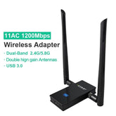 EDUP 1200MBPS WIFI Adapter, High Gain WIFI Antenna - Smart Tech Shopping