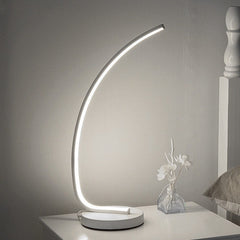 Acrylic Iron Curved Modern Spiral Light - Smart Tech Shopping