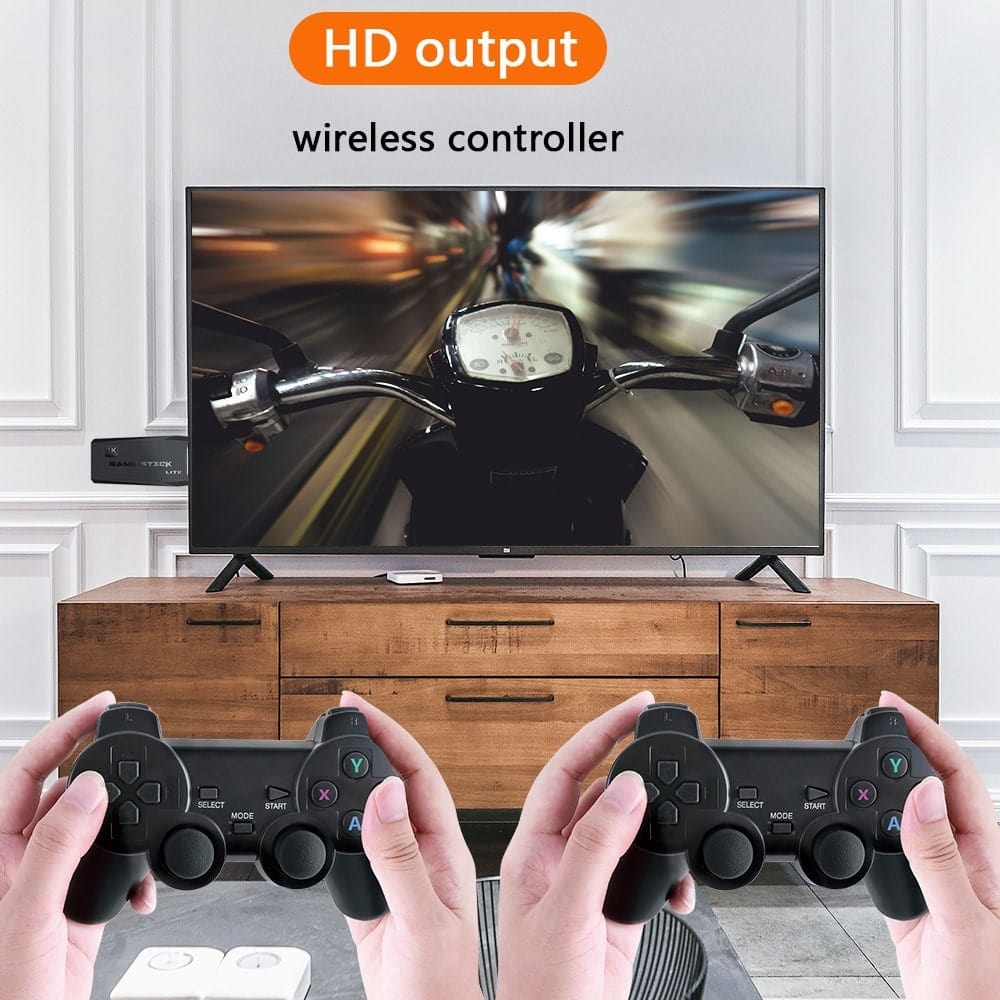 4K 2.4G Portable video game console including 10000 games - Smart Tech Shopping