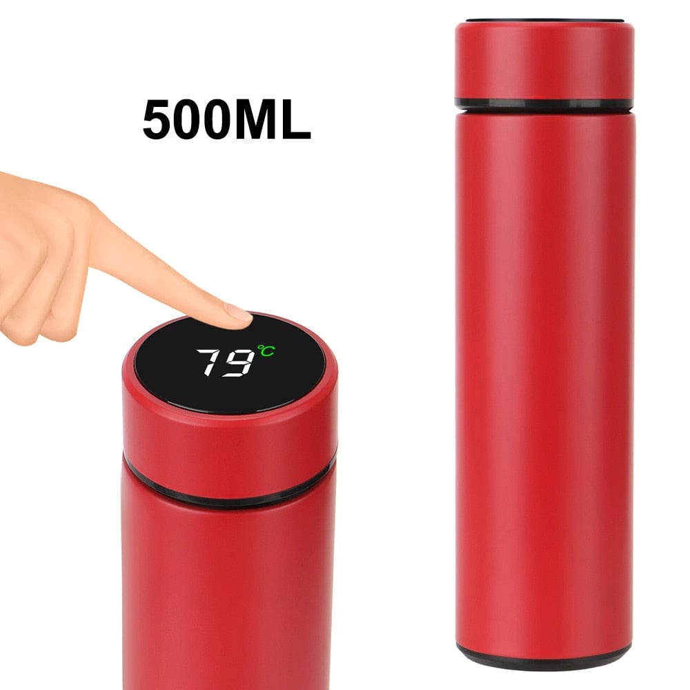 Outdoor Travel Waterproof Picnic Stainless Steel 500ML Smart Insulation Coffee Cup - Smart Tech Shopping