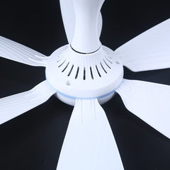 AC 220V 20W 6 Leaves 16.5" Ceiling Fan with 1.8m Cord
