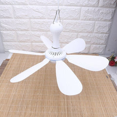 AC 220V 20W 6 Leaves 16.5" Ceiling Fan with 1.8m Cord