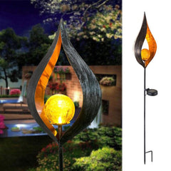 Solar Flame Light for Outdoor Garden Decoration
