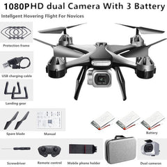 Remote Control Drone Helicopter With 4K HD Professional Dual Camera - Smart Tech Shopping