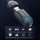 USB 5.0 Transmitter Wireless Audio Adapter TV Computer PC Car Kit Mini Stereo Transmitter - Smart Tech Shopping