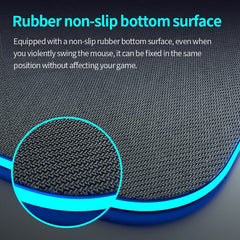 RGB Wireless Charging Mousepad, 15W Luminous Desk Mat for Gamers - Smart Tech Shopping