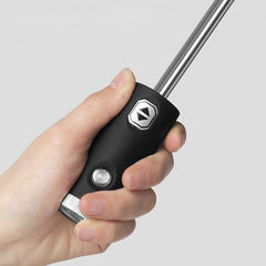 Automatic Umbrella with LED Reflective Strip , Rain Wind Resistant Trip Sun Reverse Umbrellas